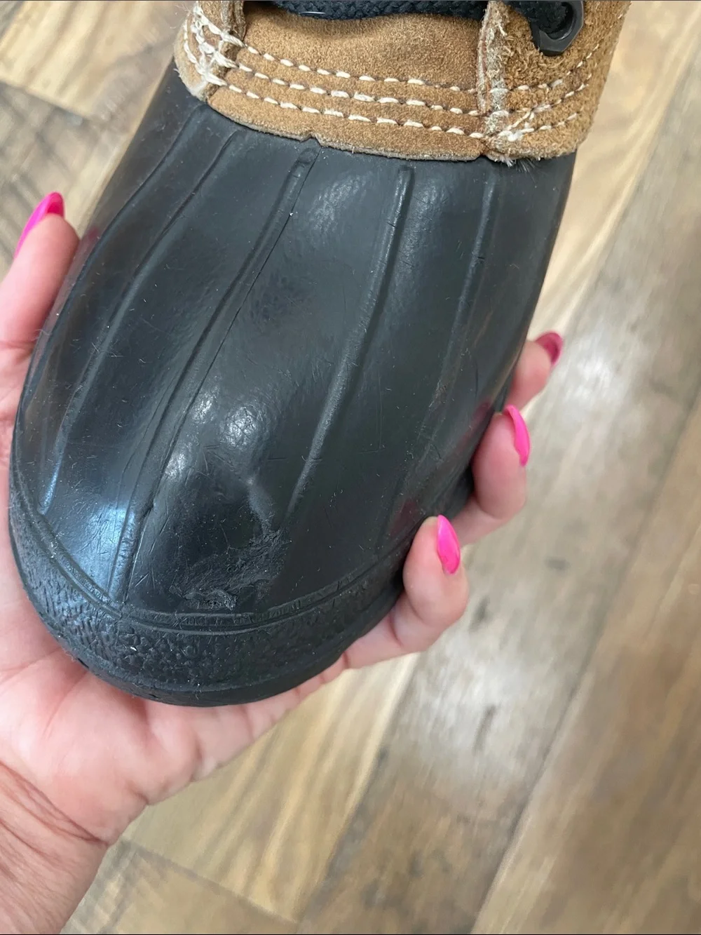 Kamik leather waterproof winter snow boots Wm 9